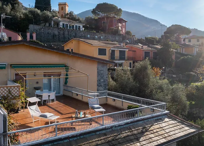 Beautiful House With Lovely Sea View Terrace شقة