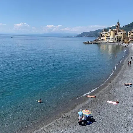 Beautiful House With Lovely Sea View Terrace Apartamento Camogli